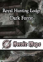 Heroic Maps - Giant Maps: Royal Hunting Lodge Dark Forest