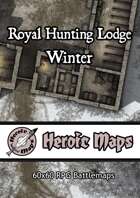 Heroic Maps - Giant Maps: Royal Hunting Lodge Winter