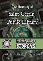 Heroic Maps - Storeys: The Haunting of Saint-Gerrin Public Library