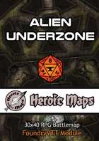 Heroic Maps - Alien Underzone Foundry VTT Module