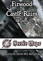 Heroic Maps - Firwood Castle Ruins Winter