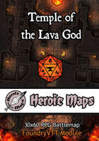 Heroic Maps - Temple of the Lava God Foundry VTT Module
