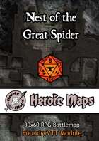 Heroic Maps - Nest of the Great Spider Foundry VTT Module