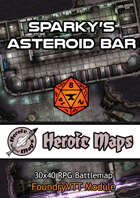 Heroic Maps - Sparky's Asteroid Diner Foundry VTT Module