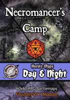 Heroic Maps - Day & Night: Necromancer's Camp Foundry VTT Module