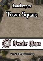 Heroic Maps - Landscapes: Town Square