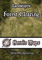 Heroic Maps - Landscapes: Forest Clearing