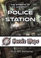 Heroic Maps - Streets of Six Undercity: Police Station