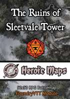 Heroic Maps - The Ruins of Sleetvale Tower Foundry VTT Module