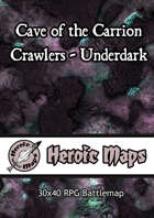 Heroic Maps - Cave of the Carrion Crawlers Underdark