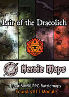 Heroic Maps - Lair of the Dracolich Foundry VTT Module