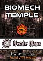 Heroic Maps - Biomech Temple Foundry VTT Module