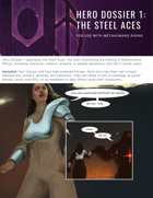 Metahumans Rising - Hero Dossier 1: The Steel Aces