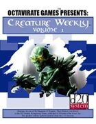 Creature Weekly Volume 1