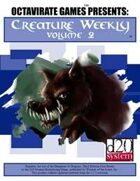 Creature Weekly Volume 2