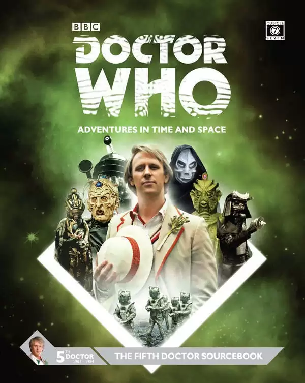 Doctor Who - The Fifth Doctor Sourcebook - Cubicle 7 Entertainment