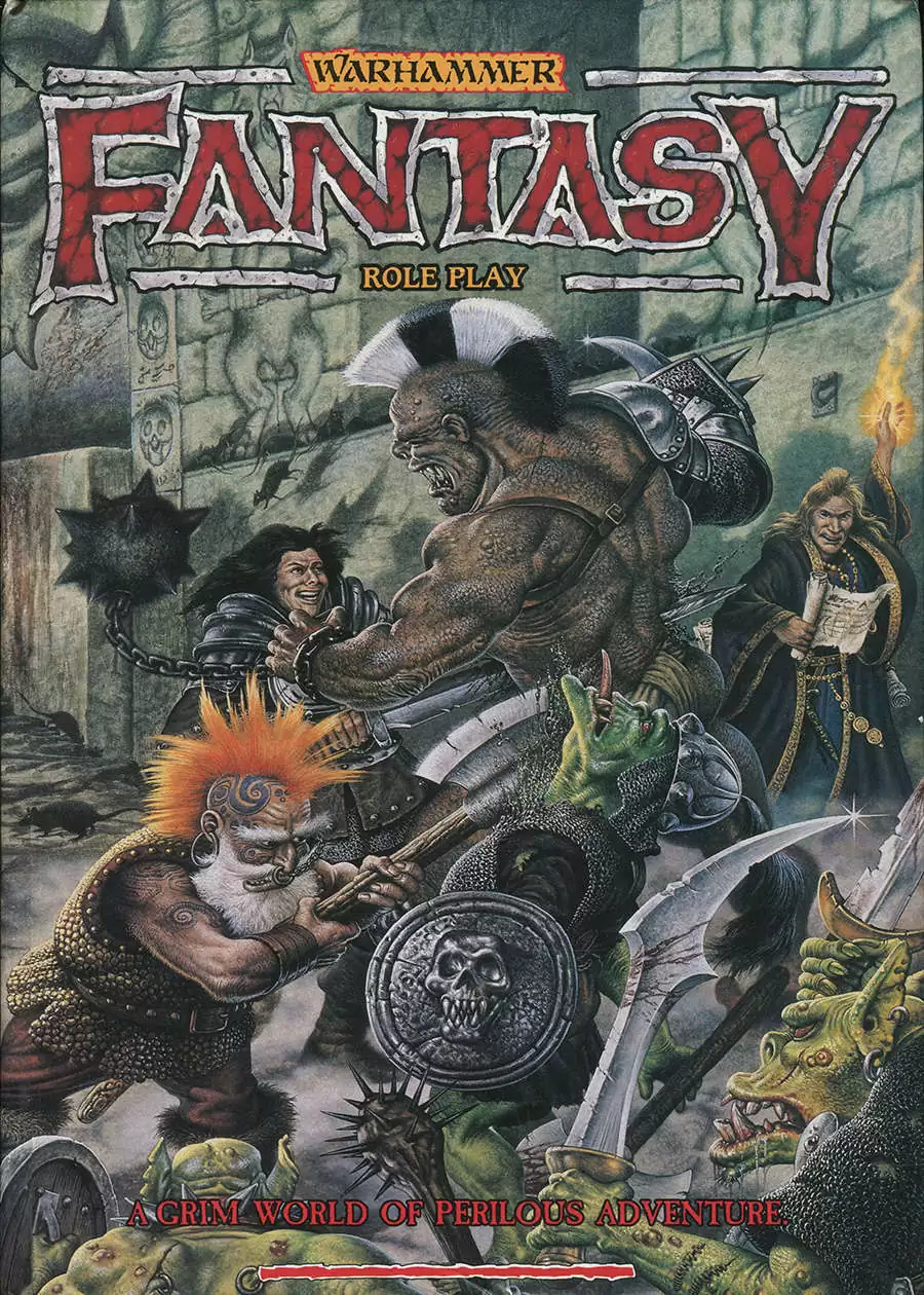 洋書 Warhammer Fantasy Roleplay 1st Ed. RARE Warhammer Fantasy Roleplay First Edition Core Rulebook - Cubicle 7
