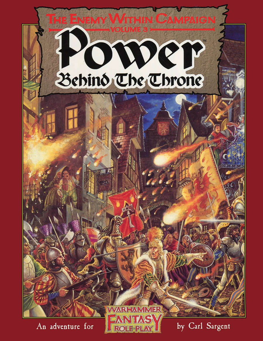 Warhammer Fantasy Roleplay First Edition - Power Behind the Throne 