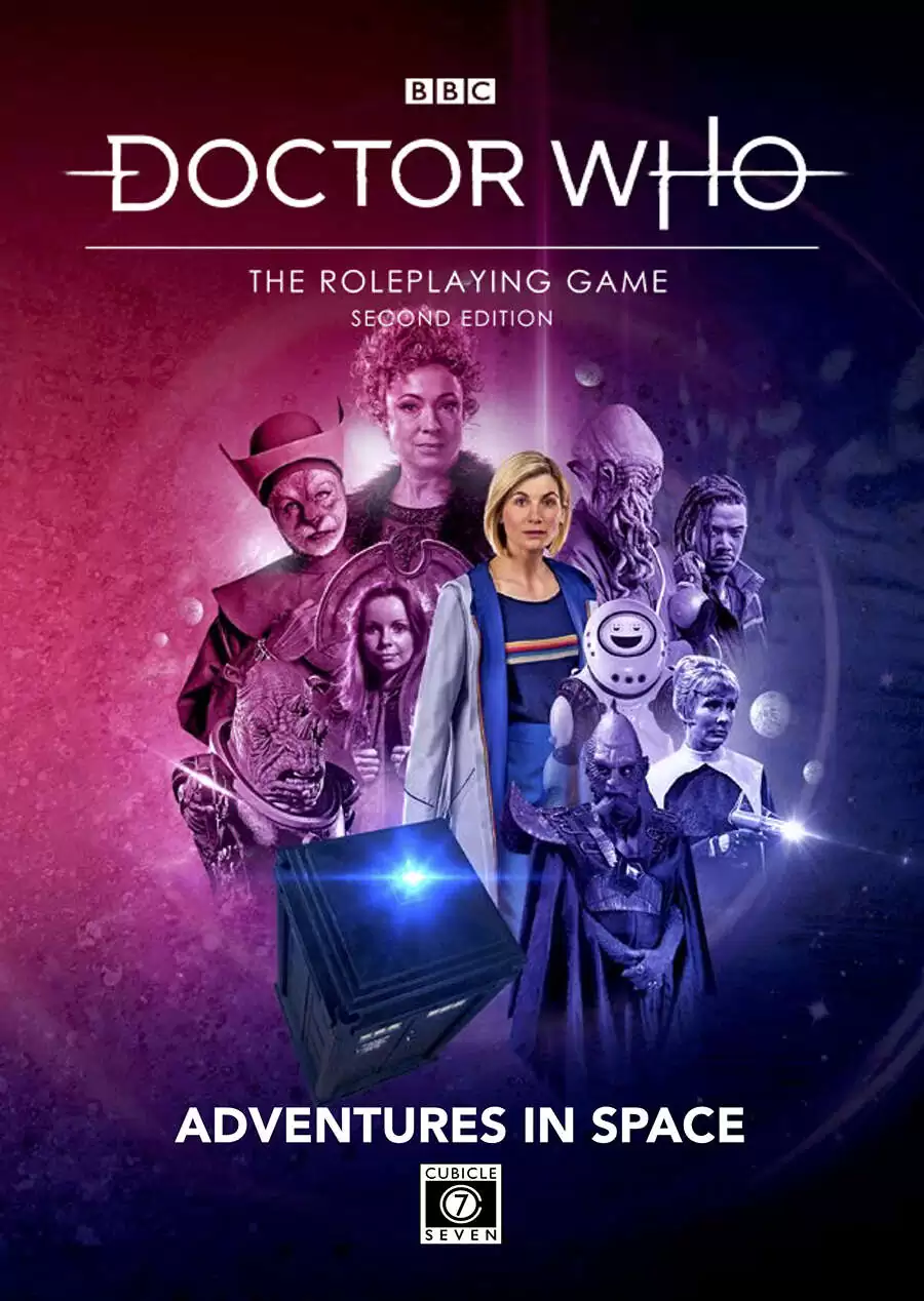 Doctor Who 2nd Edition Adventures In Space by Cubicle 7, RPG Doctor Who 2nd Edition Adventures In Space by Cubicle 7, RPG