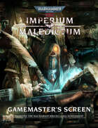 Warhammer 40,000 Roleplay: Imperium Maledictum Gamemaster's Screen
