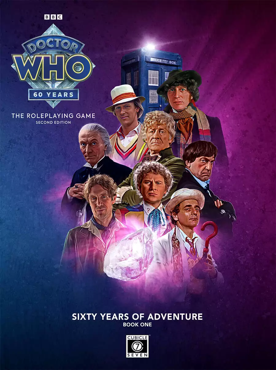 Dr Who Sixty Years of Adventure Book 2 - Roleplaying Game by Cubicle 7 Dr Who Sixty Years of Adventure Book 2 - Roleplaying Game by Cubicle 7