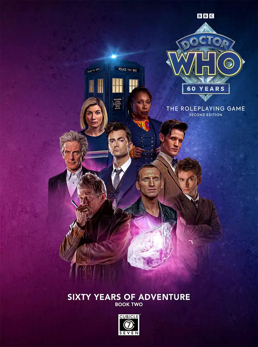 Dr Who Sixty Years of Adventure Book 2 - Roleplaying Game by Cubicle 7 Dr Who Sixty Years of Adventure Book 2 - Roleplaying Game by Cubicle 7