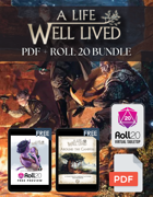Vault 5e: A Life Well Lived | Roll20 VTT + PDF [BUNDLE]