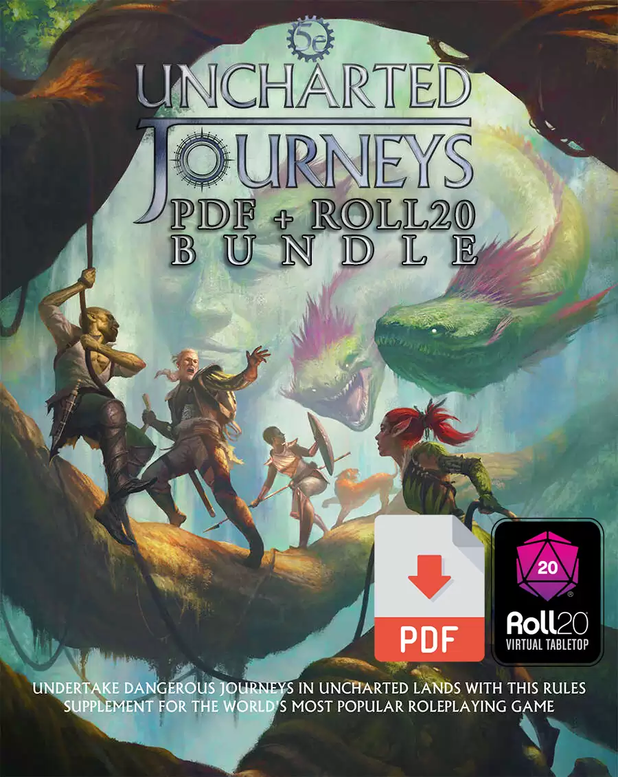 Vault 5e: Uncharted Journeys | Roll20 VTT + PDF [BUNDLE] - Cubicle