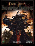 Dark Heresy: Inquisitor's Handbook