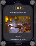 Feats - fifth edition fantasy