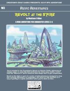 Revolt at the Spire- A Sci-Fi RPG Mini-Adventure