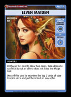 Elven Maiden - Custom Card
