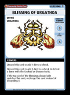 Blessing Of Urgathoa - Custom Card