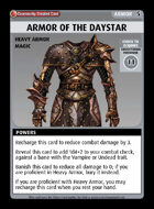 Armor Of The Daystar - Custom Card