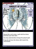 Amulet Of Desna - Custom Card