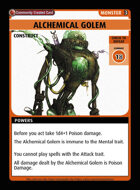 Alchemical Golem - Custom Card