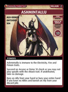 Ashmintallu - Custom Card