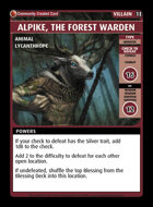 Alpike, The Forest Warden - Custom Card