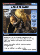 Aging Brawler - Custom Card