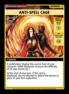 Anti-spell Cage - Custom Card