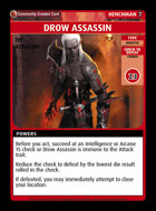Drow Assassin - Custom Card