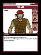 Pirate - Custom Card