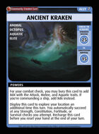 Ancient Kraken - Custom Card