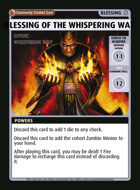 Blessing Of The Whispering Way - Custom Card