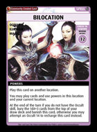 Bilocation - Custom Card