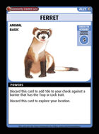 Ferret - Custom Card