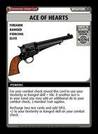 Ace Of Hearts  - Custom Card