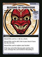 Blessing Of Fumeiyoshi - Custom Card