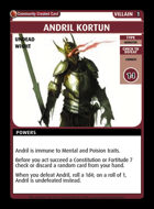 Andril Kortun - Custom Card