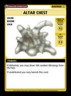 Altar Chest - Custom Card